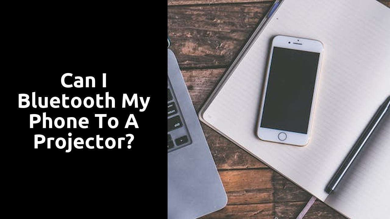 Can I Bluetooth my phone to a projector?