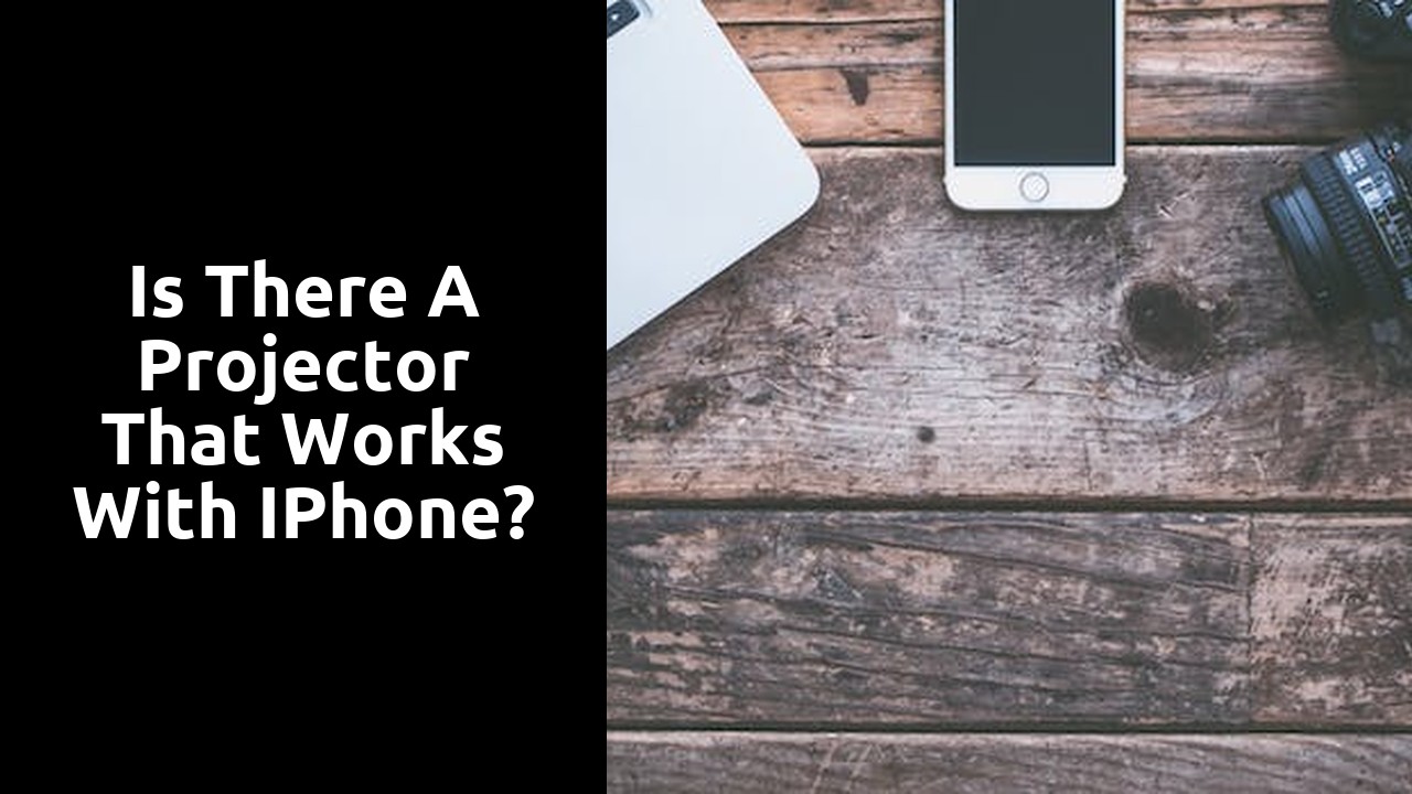 Is there a projector that works with iPhone?